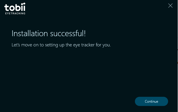 Installation successful