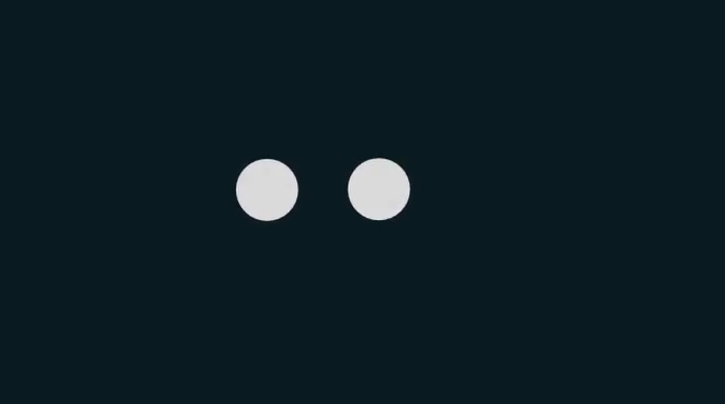 Calibration - Follow the dots with your eyes